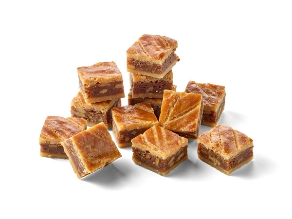 Blokjes walnootboterkoek 250 gram