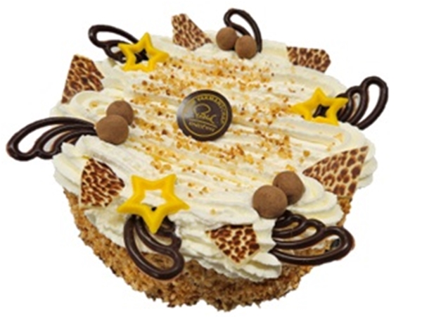 Hazelnootschuim taartje 6 pers